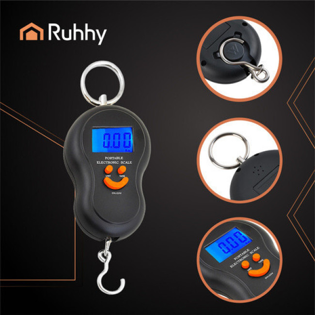 Весы с крючком Ruhhy 26103, до 50 кг