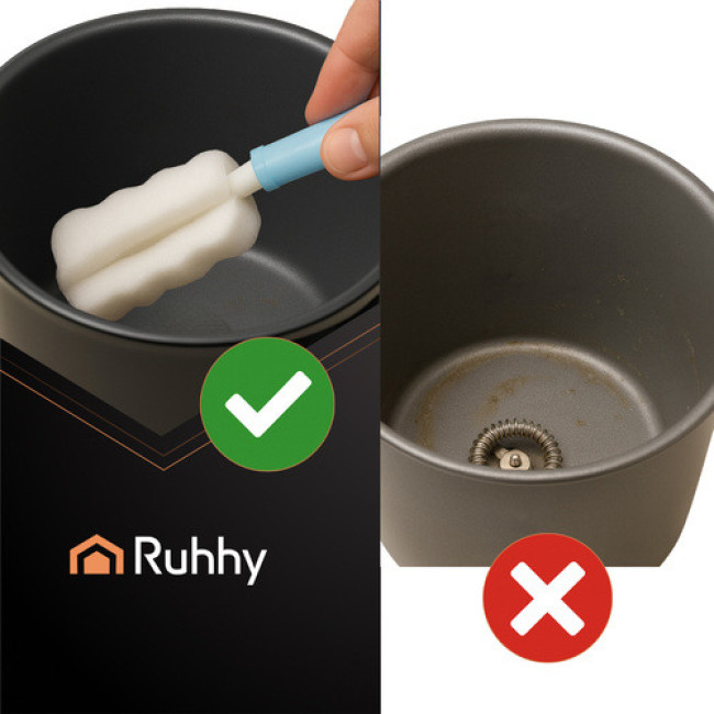 Капучинатор электрический вспенитель молока с дисплеем 500 Вт Ruhhy 26649