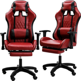 Крісло геймерське DIEGO Raptor red/n