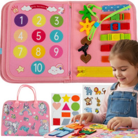 Настільна іграшка МОНТЕССОРІ Рожева KRUZZEL 26880