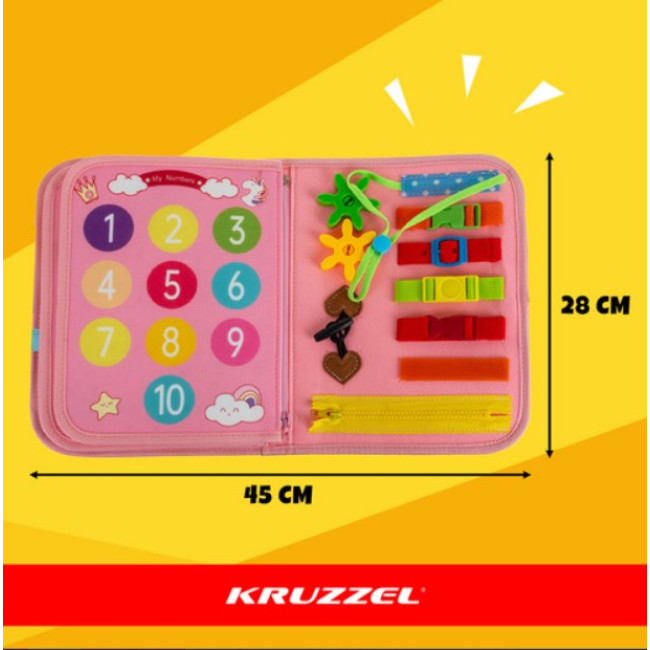 Настільна іграшка МОНТЕССОРІ Рожева KRUZZEL 26880