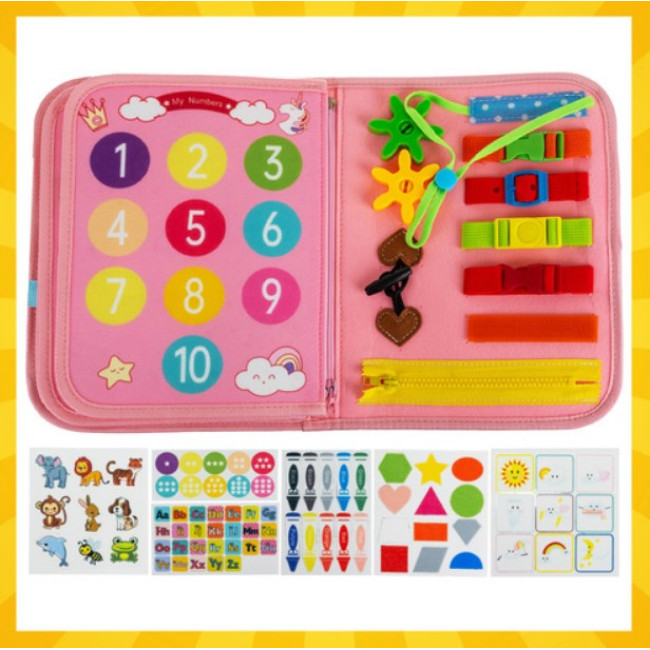 Настільна іграшка МОНТЕССОРІ Рожева KRUZZEL 26880