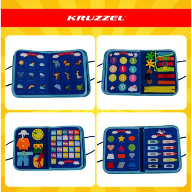 Настільна іграшка МОНТЕССОРІ Синя KRUZZEL 26881