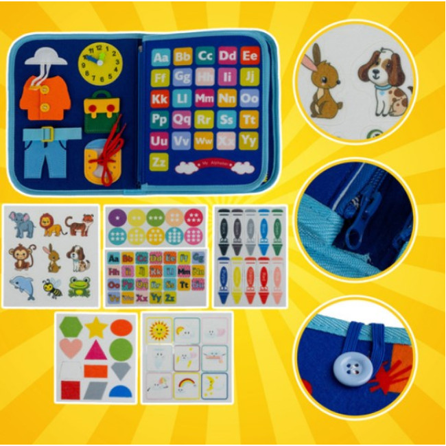 Настільна іграшка МОНТЕССОРІ Синя KRUZZEL 26881