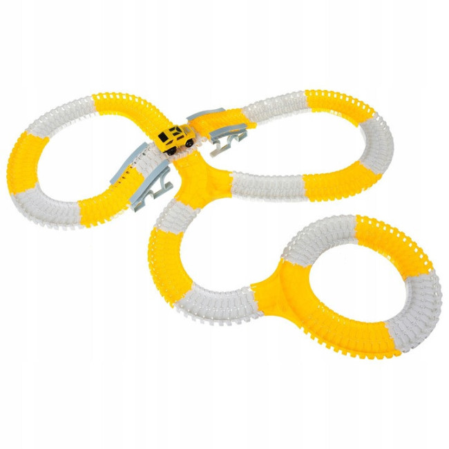 Автотрек, конструктор Iso Trade 26539 255 деталей, строительна траса, машинки