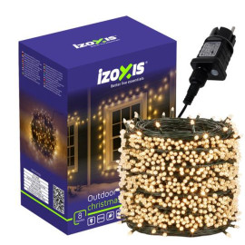 Новорічна гірлянда для дому та вулиці, теплий світ