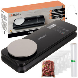 Вакууматор з вагою і ножем Ruhhy 24756 вакуумний упакувальник 120 Вт
