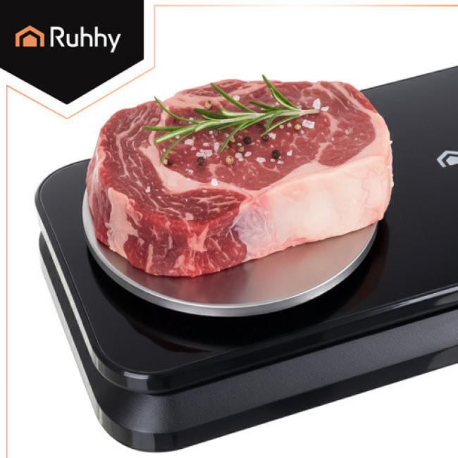 Вакууматор с весами и ножом Ruhhy 24756 вакуумный упаковщик 120 Вт