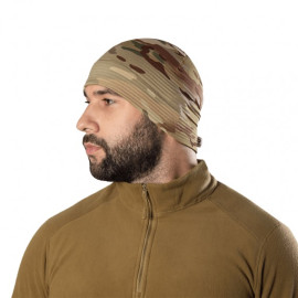Шапка флісова Camotec Beanie 3.0 Polarheat QS Мультикам