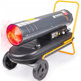 Теплова пушка дизельна на колесах з термостатом Powermat 65кВт (Польща)