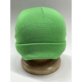 Шапка в'язана утеплена Аделіа, з флісом, сірий