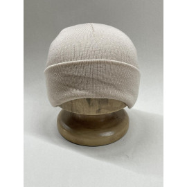 Шапка в'язана утеплена Аделіа, бежева