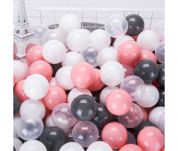 Шарики для сухого бассейна 400шт 7см 4 colors