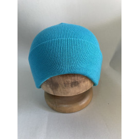 Шапка в'язана Аделіа, голуба