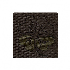 Шеврон Camotec Конюшина (4.5*4.5) Олива Лазерна різка (9523)