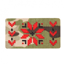 Шеврон Camotec Вишиванка (4.5*8) MC Лазерна різка (9120)