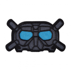 Шеврон Camotec ФПВ оператор (окуляри) (4.5*8) Чорний (9514)