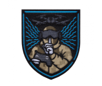 Шеврон Camotec Череп Зв'язківець (7*8) MC Лазерна Різка