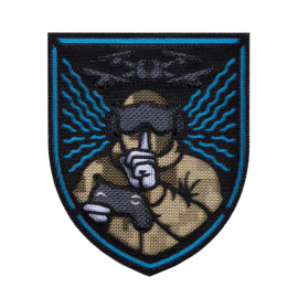 Шеврон Camotec Череп Зв'язківець (7*8) MC Лазерна Різка