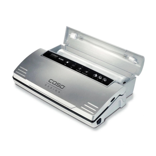 Вакуумний упаковщик СASO Design VC 200 з боксом, 120 Вт, вбудований різаки