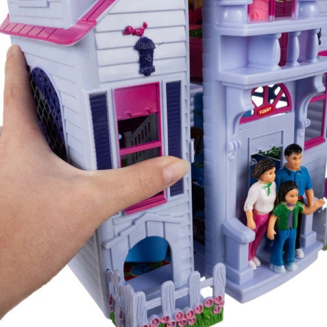 Кукольний Домік 6 Кімнат Iso Trade 26689