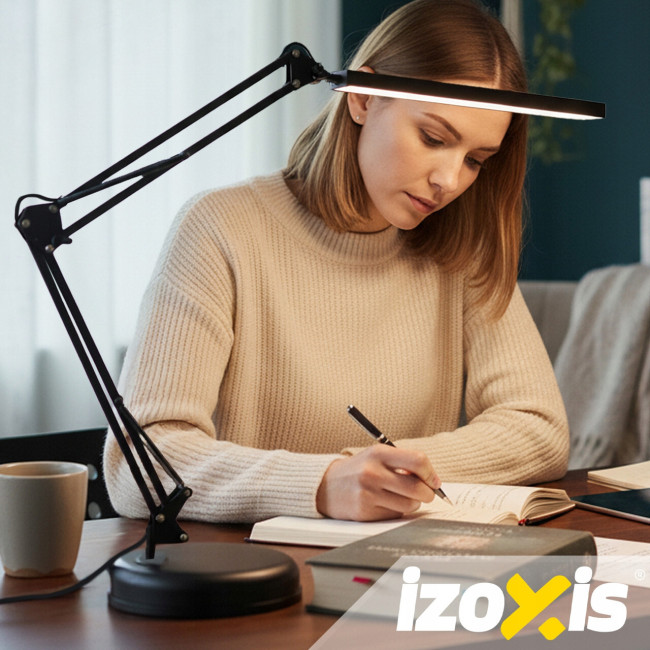 Настільна лампа Izoxis 26357 LED, 3 кольори, 10 рівнів яскравості, USB, 2-в-1