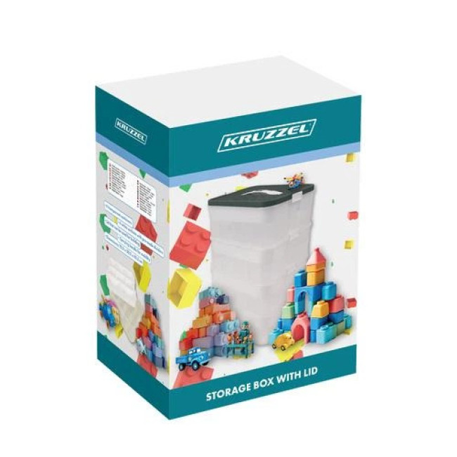 Контейнер для конструктора – 4 рівні Kruzzel 25758/n