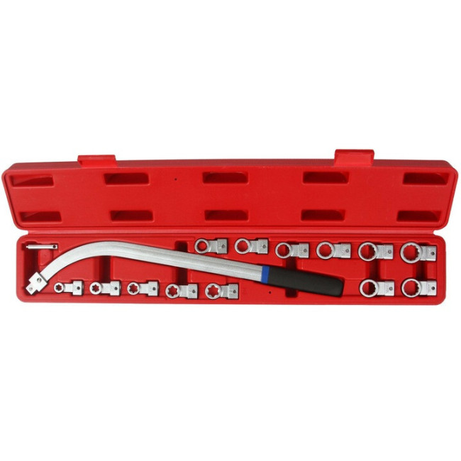 Ключи для натяжителя ремня ГРМ Mar-Pol M57635 15 элементные.,455 мм, 12-гранные головки