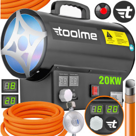 Теплова пушка з термостатом Toolme 20кВт (Польща)