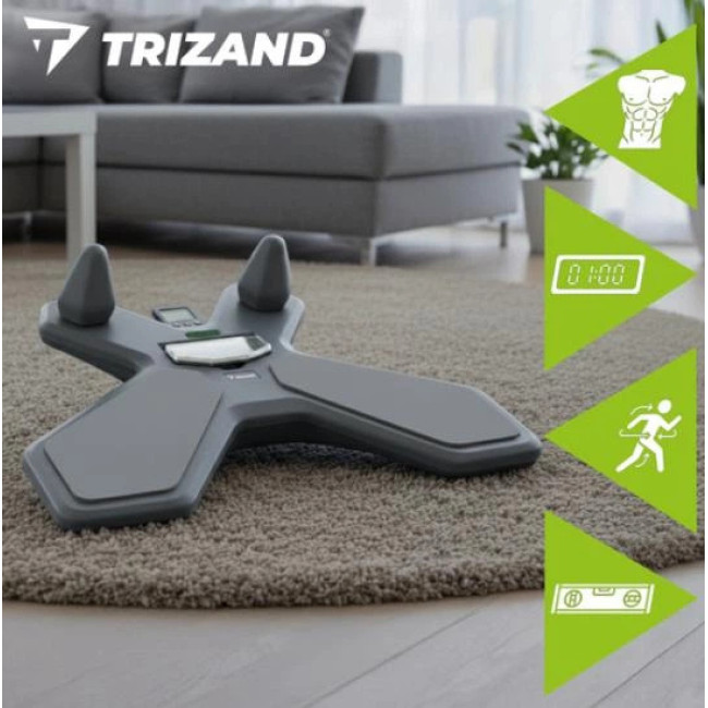 Тренажер балансувальна дошка з лічильником Trizand 26946/n