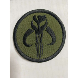 Шеврон SteelCats ФЛОРК З ЯЛИНКОЮ 8Х6.3СМ