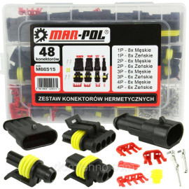Набір герметичних роз'ємів для електричних контактів МАР-ПОЛ 48ел M66515