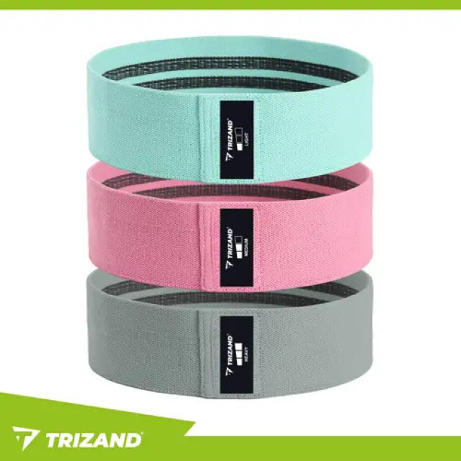 Набір експандерів для фітнесу - 3 шт. Trizand 25876/n