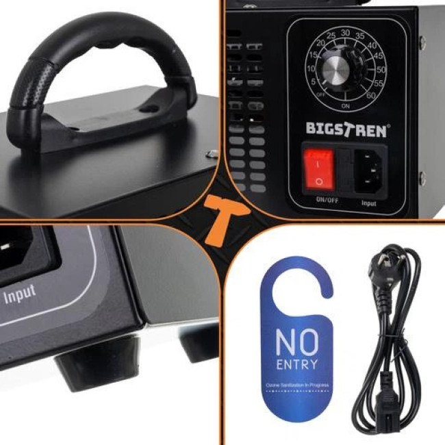 Озонатор повітря Генератор озону для дезінфекції Bigstren 25076 150 Вт