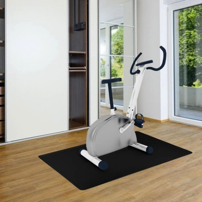 Защитный коврик под офисное или игровое кресло Ruhhy XXL 0.5 мм 140 х 100 см полипропилен Черный (21789)