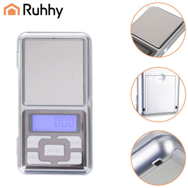 Электронные карманные весы до 200 г точность до 0.01 Ruhhy (26092)