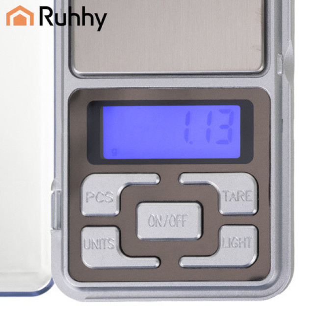 Электронные карманные весы до 200 г точность до 0.01 Ruhhy (26092)