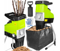 Измельчитель веток электрический 3500Вт 60л MalTec (Польша)