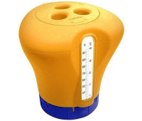 Дозатор Kokido K619BU (табл. 75 мм) оранжевий з термометром