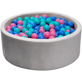 Сухий басейн з кульками 400шт сірий Діего