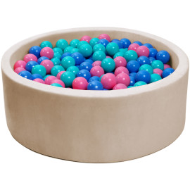 Сухий бассейн з кульками 400шт бежевий Diego