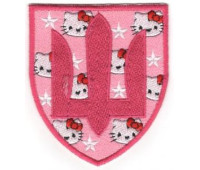 Шеврон SteelCats Тризуб Загальновійськовий Kitty