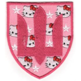 Шеврон SteelCats Тризуб Загальновійськовий Kitty