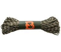 Парашутна мотузка Paracord Badger Outdoor 550 30 м - Woodland