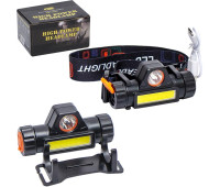 Ліхтарик налобний акумуляторний  LED 101ліхтар потужний +МАГНІТ Tipe-C COB CREE