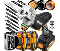 Акумуляторна сабельна пила 21В 2Ач Majster Pro (Польща)