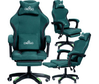 Кресло геймерское DIEGO Soft Green