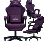 Кресло геймерское DIEGO Soft Light Purple