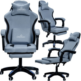 Кресло геймерское DIEGO Soft Blue