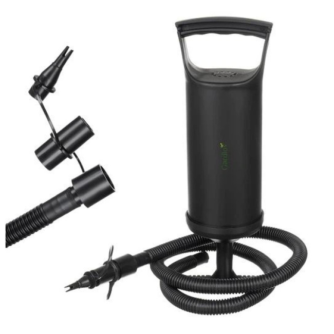 Зручне крісло надувне + пуф підставка для ніг GARDLOV 25365